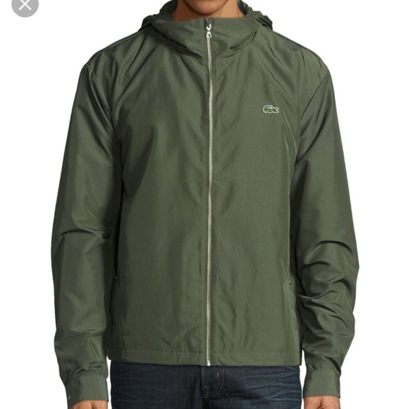 lacoste taffeta jacket